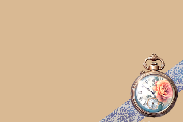 lace and pocket watch for Project Gutenberg page